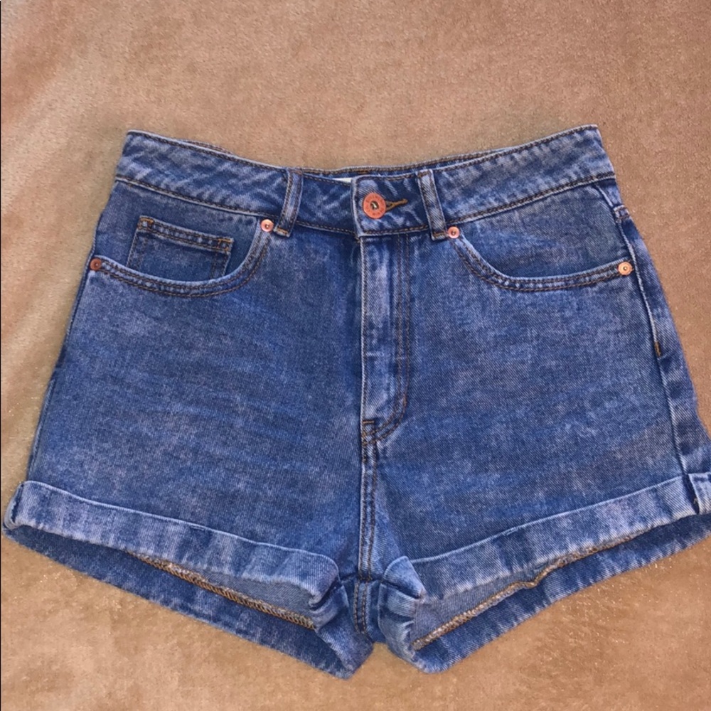Size 5 Pacsun Bullhead High Waisted Jean Shorts